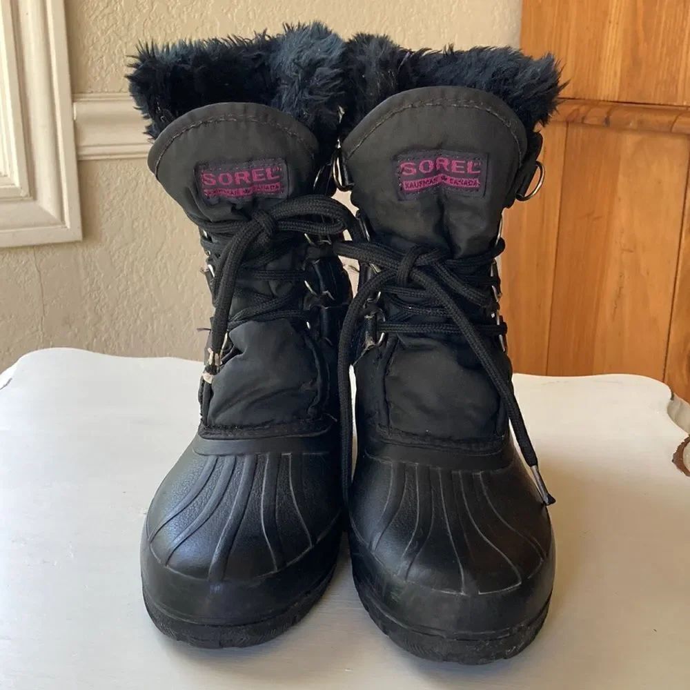 Vintage Sorel Women’s Snow Winter Fleece Lined Waterproof Boots Size 8